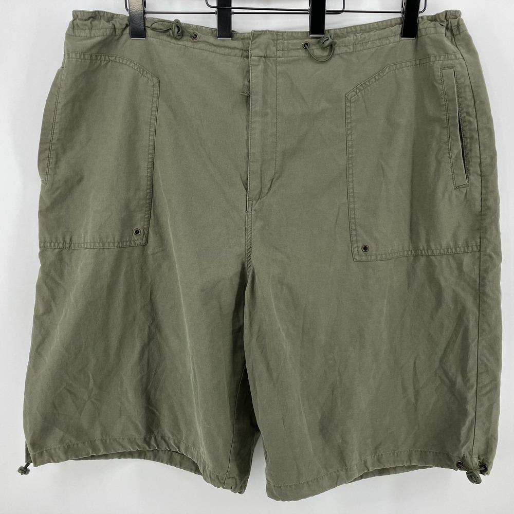 Old Navy Shorts Mens 3XL Green Cargo Outdoor Drawstring Hiking‎ Utility Military